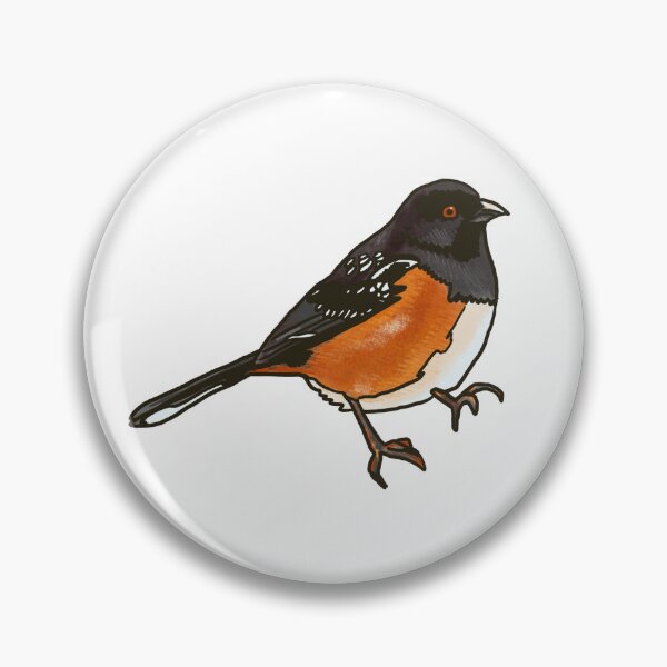 Item preview, Towhee manchado designed and sold by Allison Campbell.