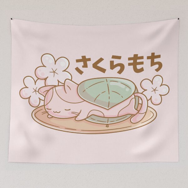 Item preview, Sakura Nekomochi designed and sold by LuYukari.