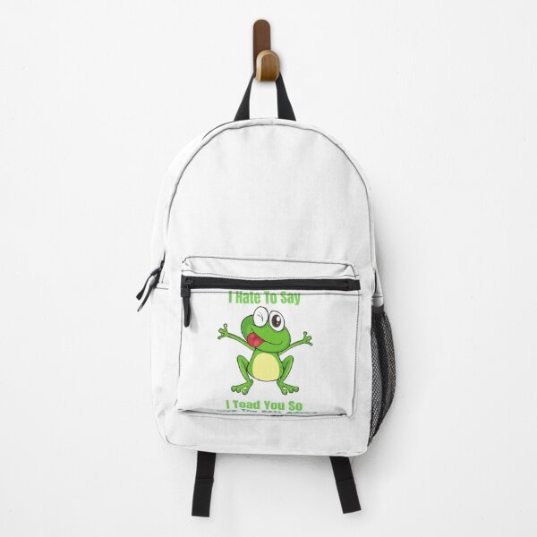 Item preview, I Hate To Say I Toad You So sticker designed and sold by SamXDesigns.