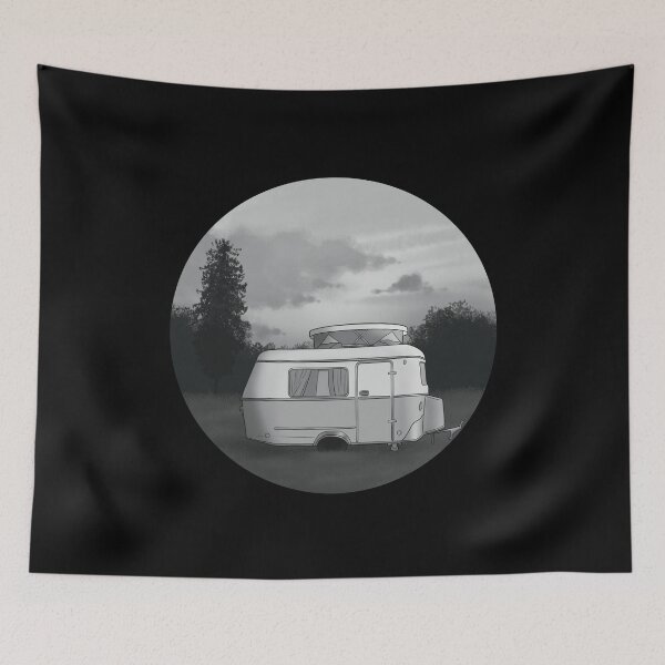 Item preview, Eriba caravan black n withe designed and sold by LaGode.