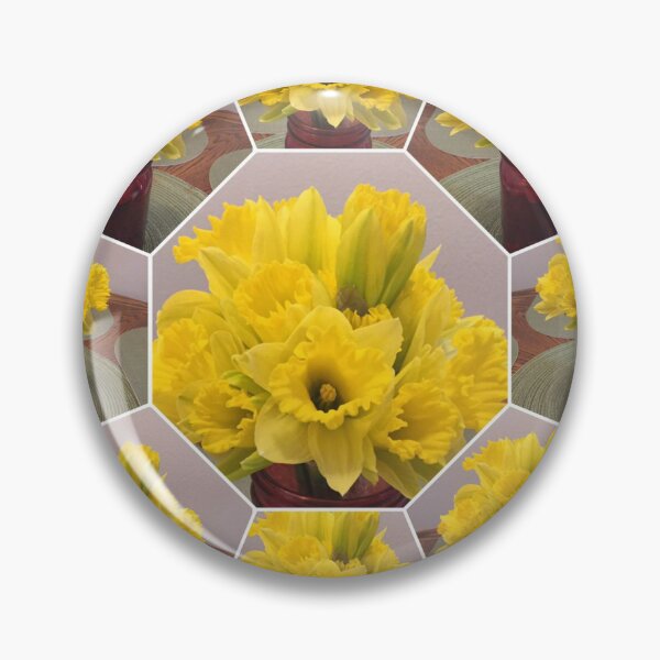 Item preview, Beautiful Daffodil Flower Montage designed and sold by Javamba.