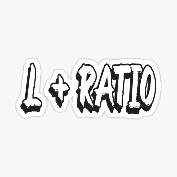 l-ratio-sticker-by-slav-art-redbubble