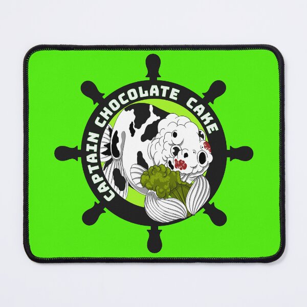 Item preview, Captain Chocolate Cake- NEW logo designed and sold by FinnedTomato.