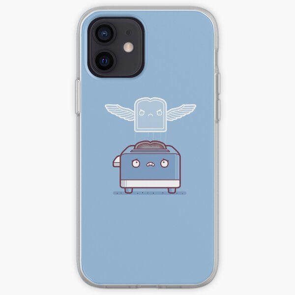 Toast ghost iPhone Soft Case