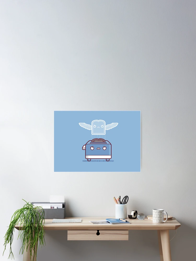 Thumbnail 2 of 3, Poster, Toast ghost designed and sold by Randyotter.