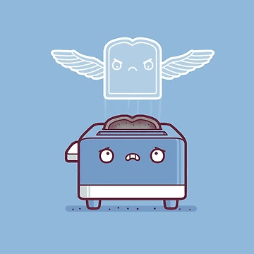 Artwork thumbnail, Toast ghost by Randyotter