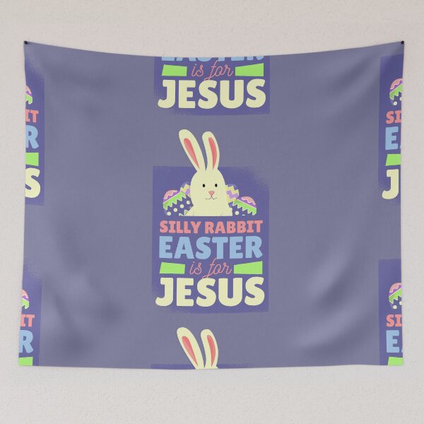 Item preview, christian Easter Bunny jesus christ religious designed and sold by Gossip Rag.