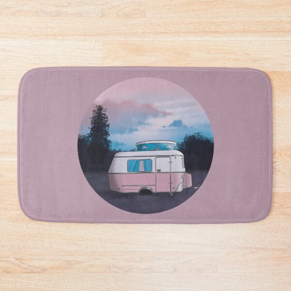 Item preview, Eriba caravan pink and blue  designed and sold by LaGode.