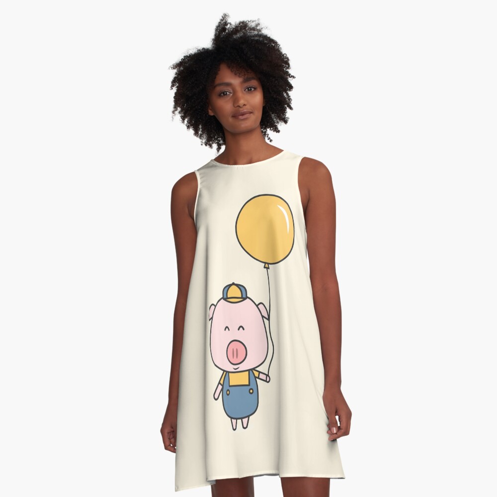 Item preview, A-Line Dress designed and sold by cartoonbeing.