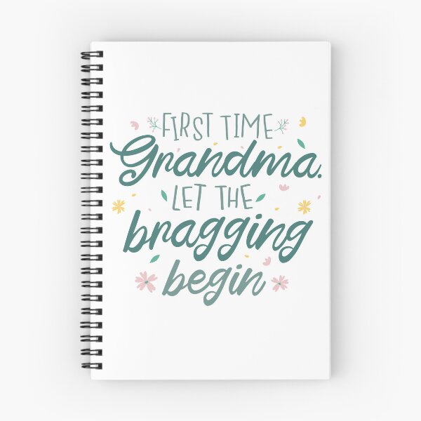 Item preview, First time grandma lettering designed and sold by Cyrenaica 1949.