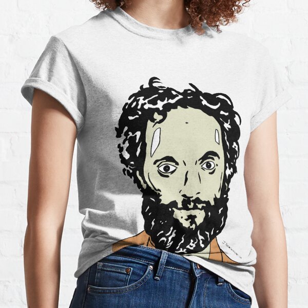 Jason Mantzoukas Colour Portrait JTownsend Classic T-Shirt