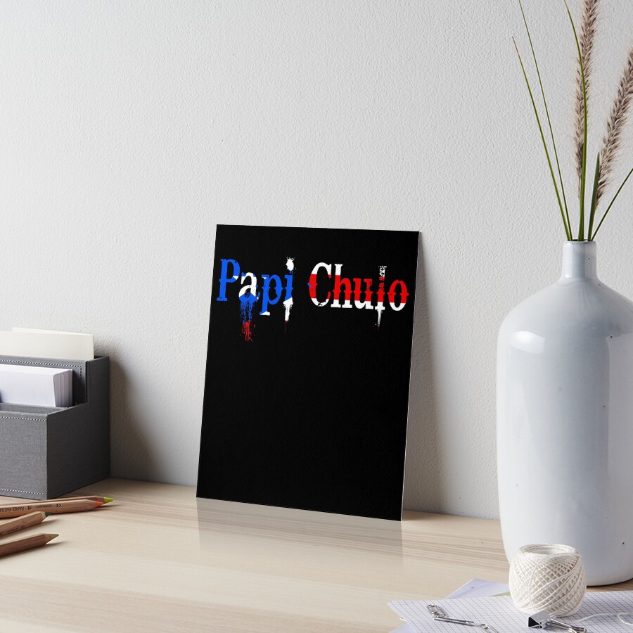 papi-chulo-puerto-rico-flag-illustrated-art-board-print-for-sale-by