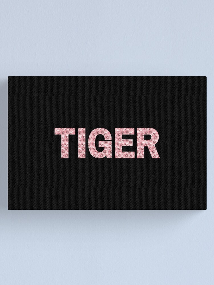 "Tiger Flower PatternCherry BlossomSakuraChinese Tiger ZodiacTiger