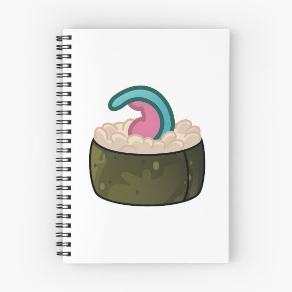 Aperçu de l'œuvre rouleau de sushi kraken créée et vendue par thecryptidcafe.