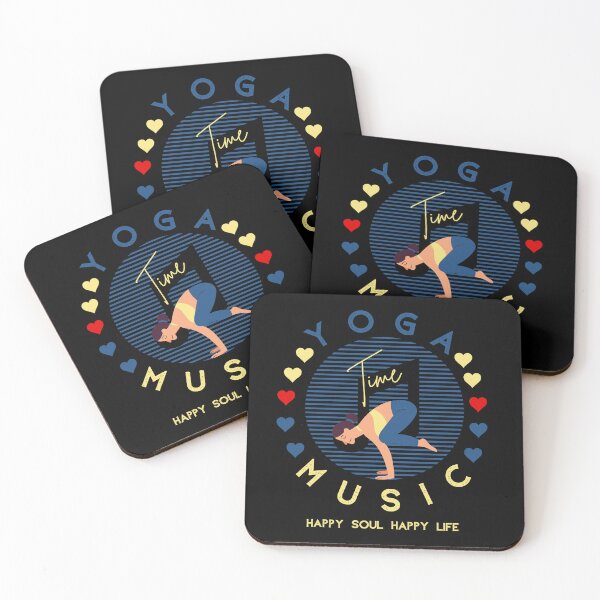 Item preview, Yoga time quote,Yoga Time and Music,Happy Soul Happy life designed and sold by behappysiempre.