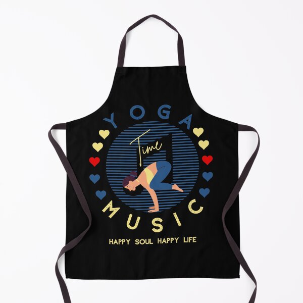 Item preview, Yoga time quote,Yoga Time and Music,Happy Soul Happy life designed and sold by behappysiempre.