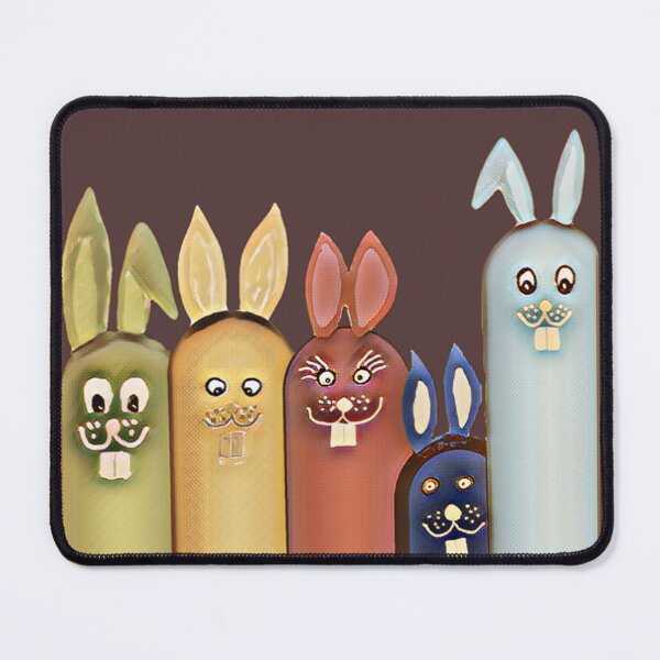 Item preview, Five funny rabbits - Comic fun not only at Easter designed and sold by kikidu21.