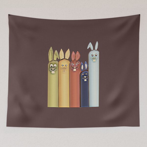Item preview, Five funny rabbits - Comic fun not only at Easter designed and sold by kikidu21.