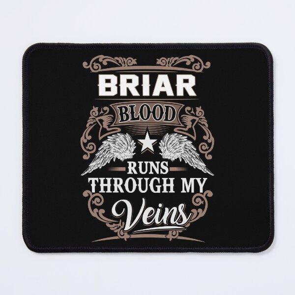 Item preview, Briar Name T Shirt - Briar Blood Runs Through My Veins Gift Item Tee designed and sold by artiagasonya.