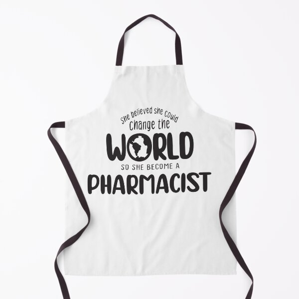 Item preview, She believed she could change the world so she become a Pharmacist - Funny Pharmacist quote gift idea For Men and Women designed and sold by Mmmm3344.