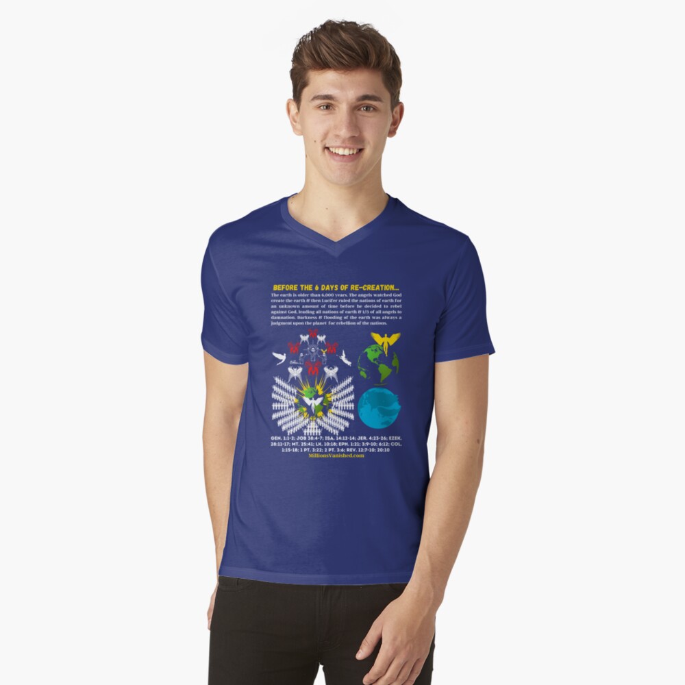 Item preview, V-Neck T-Shirt designed and sold by 1thes416.