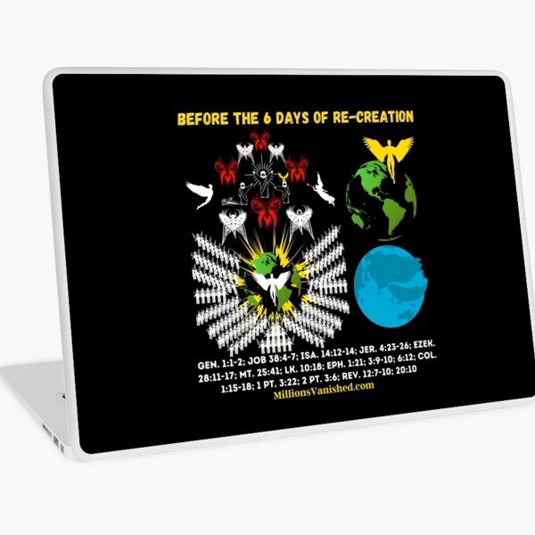 Before the 6 Days of Re-Creation - Christian  Laptop Skin