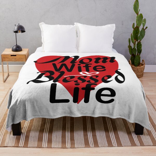 Item preview, Mom Wife Blessed Life, "Best Gift For Mother's Day"," Funny","VINTGE"  designed and sold by SAJASHOP23 ★★★★★.