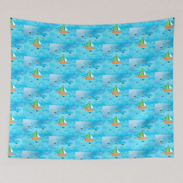 Item preview, SAILING ON THE OCEAN designed and sold by Wilce Gimado.