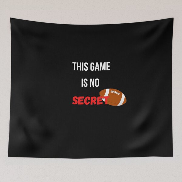 Item preview, This game is no secret - Football designed and sold by gabiworld.