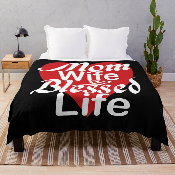 Item preview, Mom Wife Blessed Life," Best Gift For Mother's Day", "Funny",VINTAGE". designed and sold by SAJASHOP23 ★★★★★.