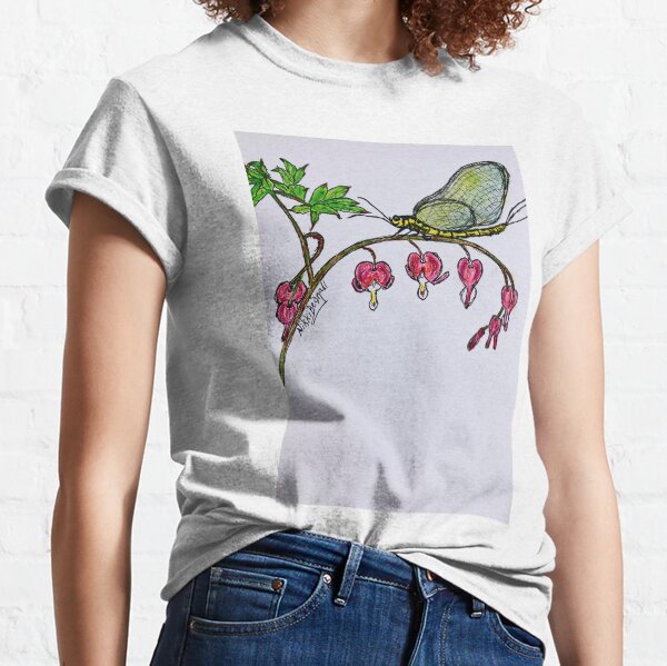 Mayfly Bleeding Hearts Classic T-Shirt
