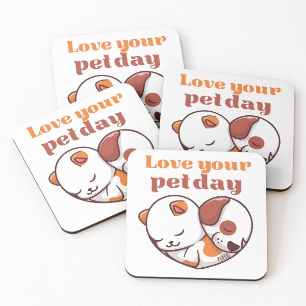 Item preview, National Love Your Pet Day - Pet Lovers  designed and sold by BcreativeTT.