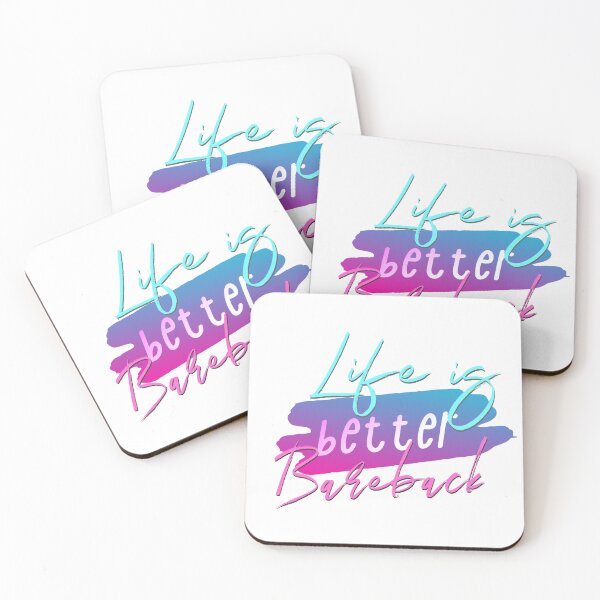 Item preview, Life is Better Bareback designed and sold by theaadesigns.