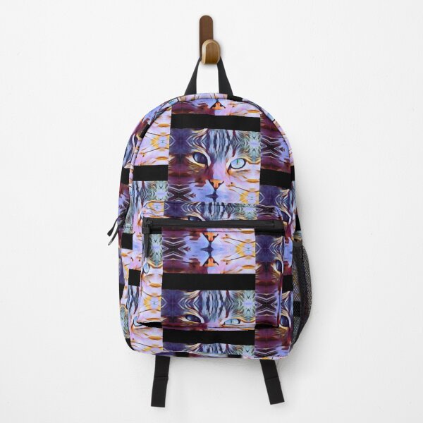 Item preview, Colorful Abstract Cat Art designed and sold by Smart-Arts.