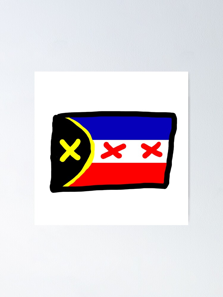 "lmanburg flag" Poster by frostleaf Redbubble