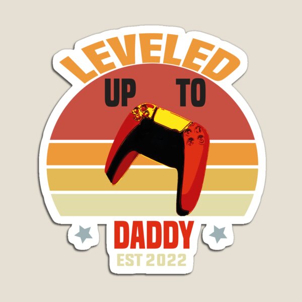 Item preview, Leveled Up To Daddy designed and sold by ZOUBAH.