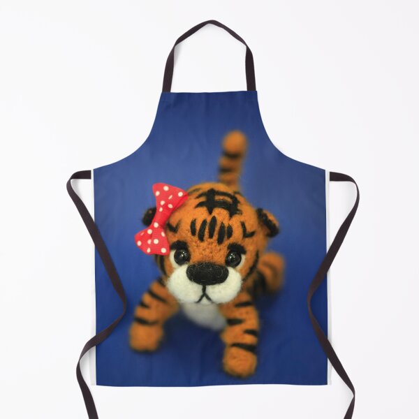 Item preview, Portrait of cute crocheting toy tiger designed and sold by olena2552.