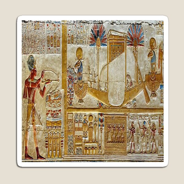 Opet Ancient Egyptian Festival  Magnet for Sale by KyrillosVI