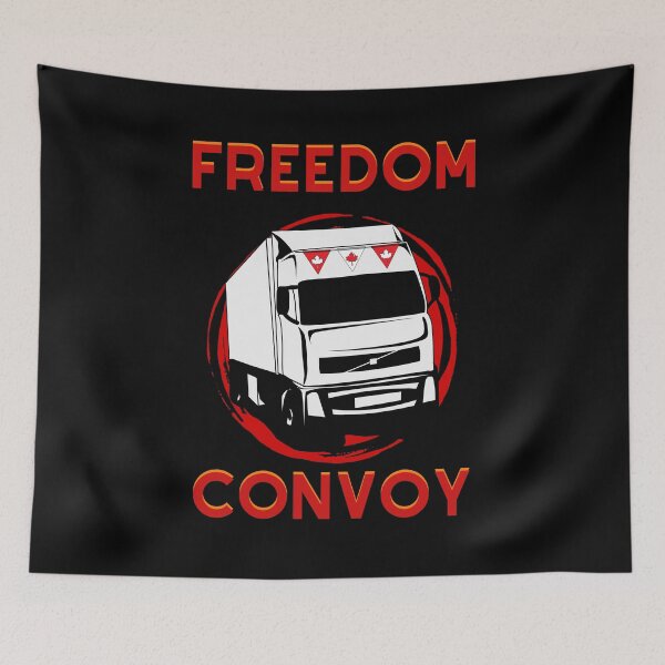 Item preview, Freedom Convoy Canada Truck Freedom Convoy 2022 designed and sold by SweetbeStore.