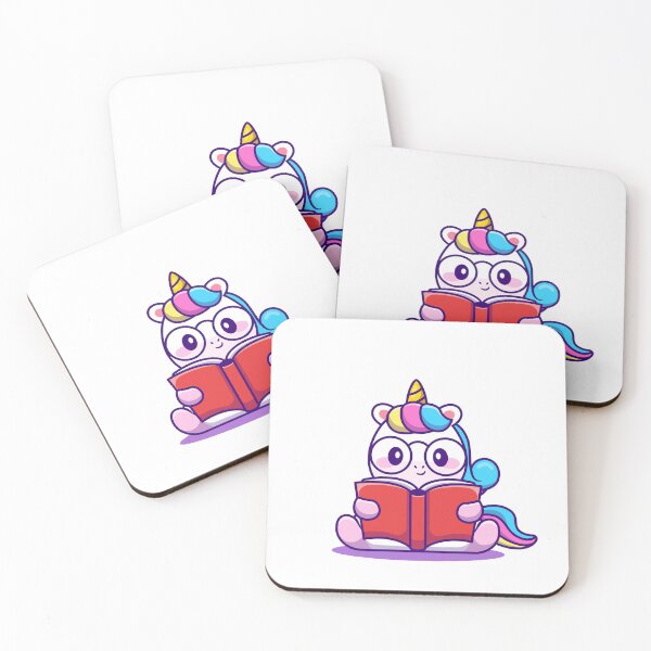 Item preview, Cute Unicorn Reading Book designed and sold by ThiagoBeck.