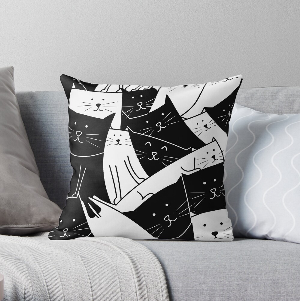 Item preview, Throw Pillow designed and sold by cartoonbeing.