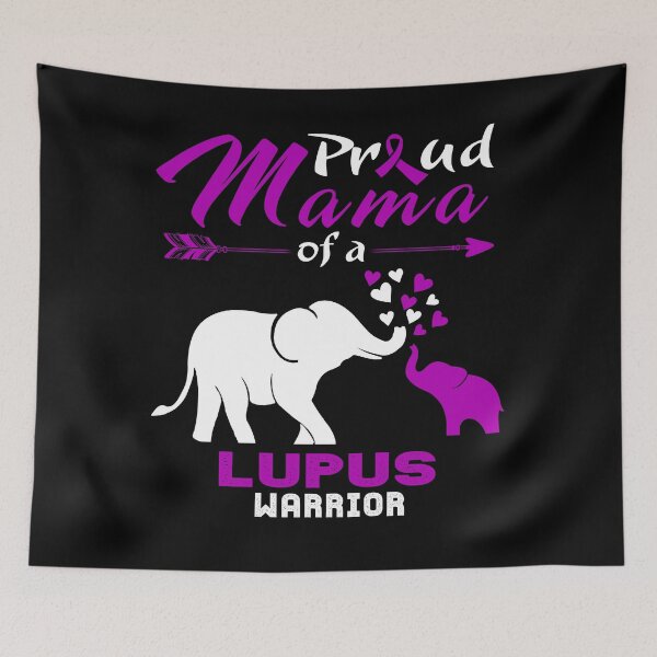 Item preview, Proud Mama Of A Lupus Warrior designed and sold by heppenp.