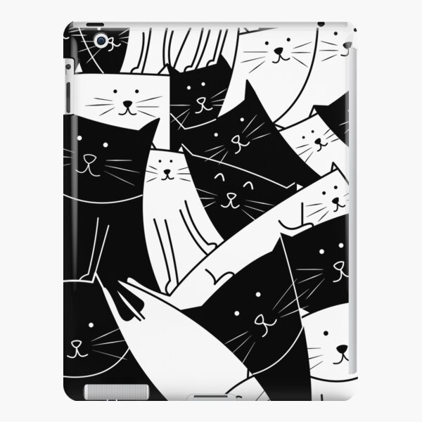 The Cats are Watching B/W iPad Snap Case