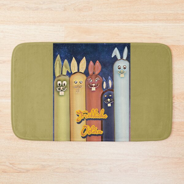 Item preview, Funny bunnies wish happy easter - comic book style designed and sold by kikidu21.