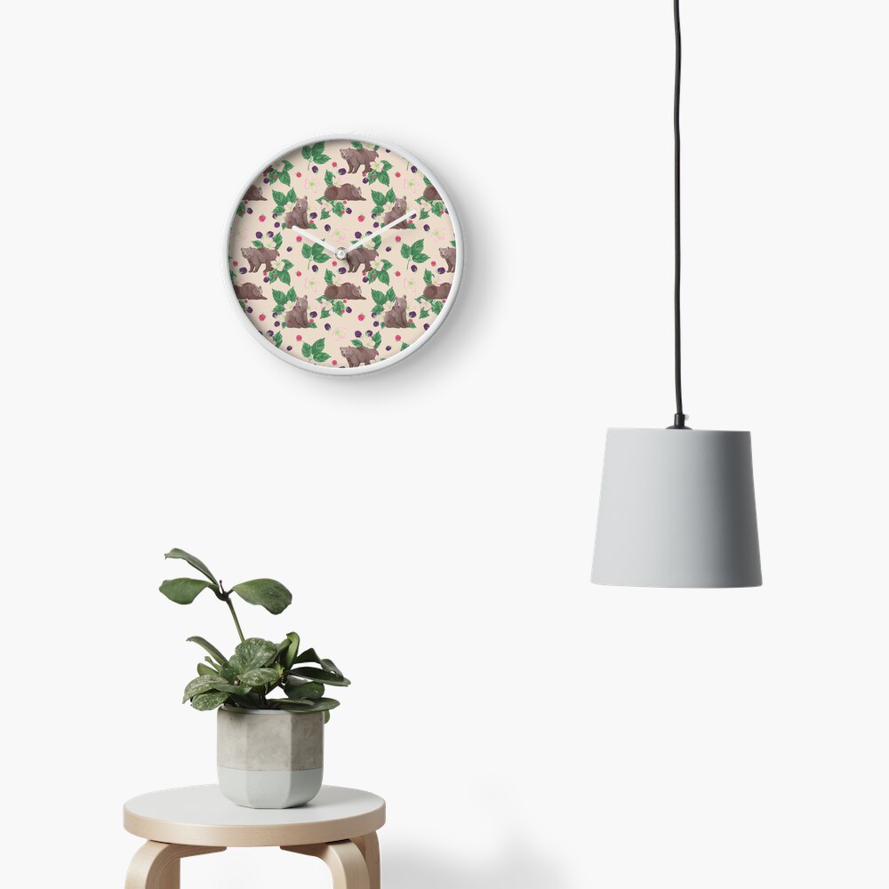 Item preview, Clock designed and sold by marleecreates.