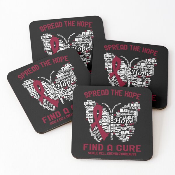 Item preview, Butterfly Ribbon Spread The Hope Find A Cure Sickle Cell Anemia Awareness designed and sold by Tadmab.