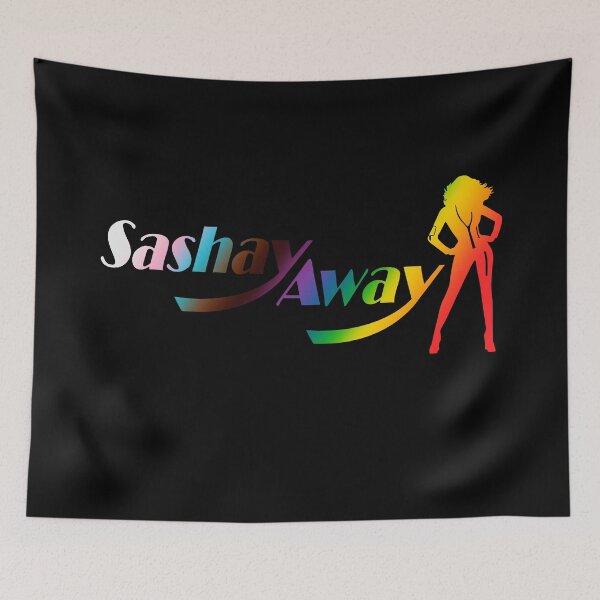 Item preview, Sashay Away - Drag Race - LGBTQ+ Rainbow - RuPaul's Silhouette designed and sold by westendwilly.