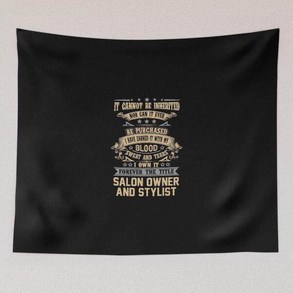 Aperçu de l'œuvre Propriétaire de salon et styliste T-shirt - Forever The Title Job Gift Item Tee créée et vendue par celiagomez456.