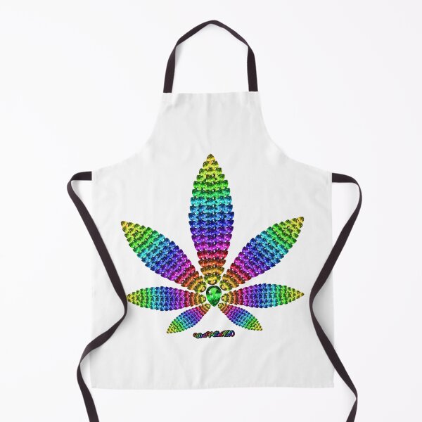Item preview, Rainbow Gems Cannabis Leaf. By WetPaint420 designed and sold by WetPaint420.