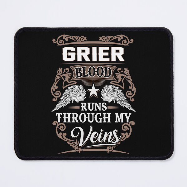 Item preview, Grier Name T Shirt - Grier Blood Runs Through My Veins Gift Item Tee designed and sold by geniajmk13.